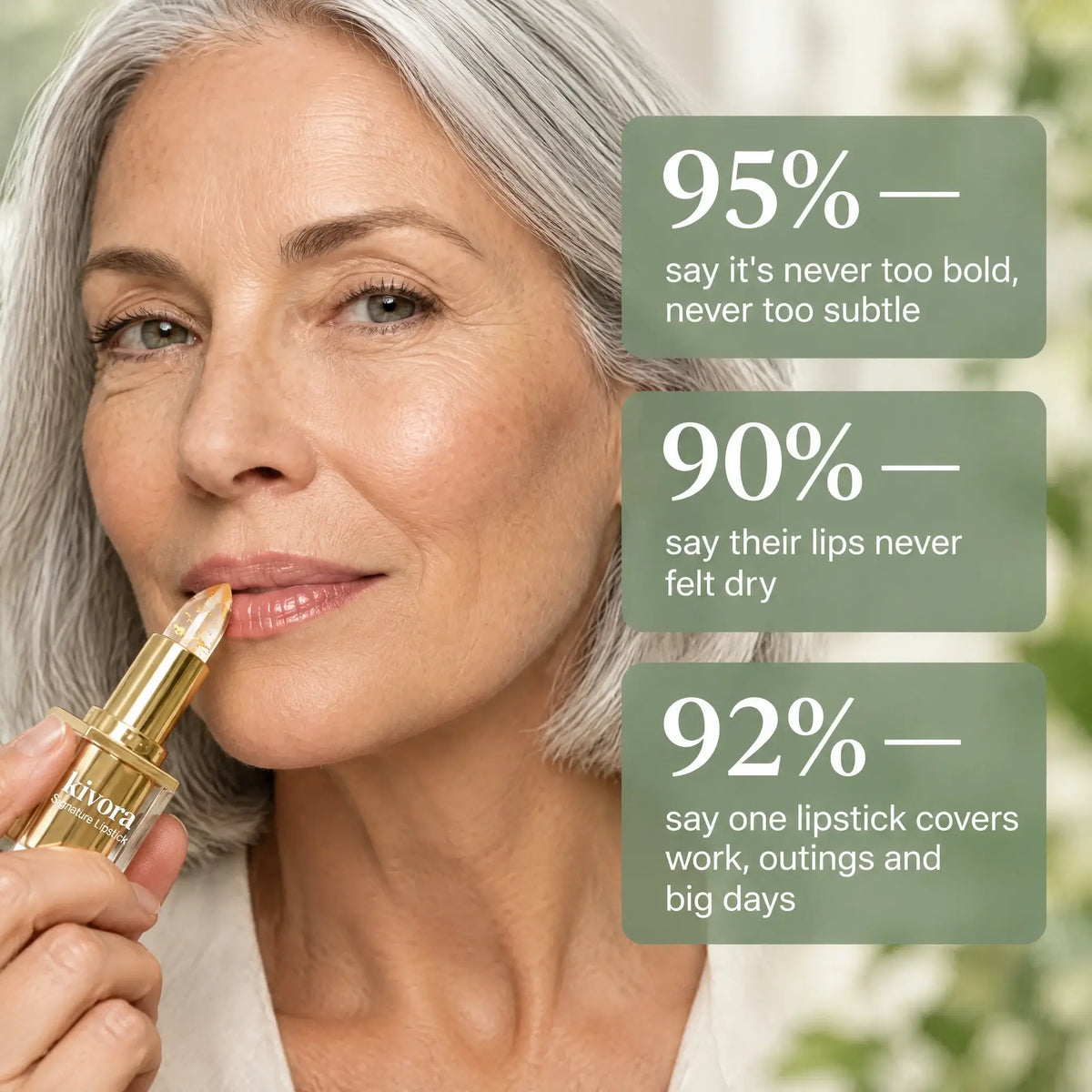 Kivora Lipstick for Mature Lips