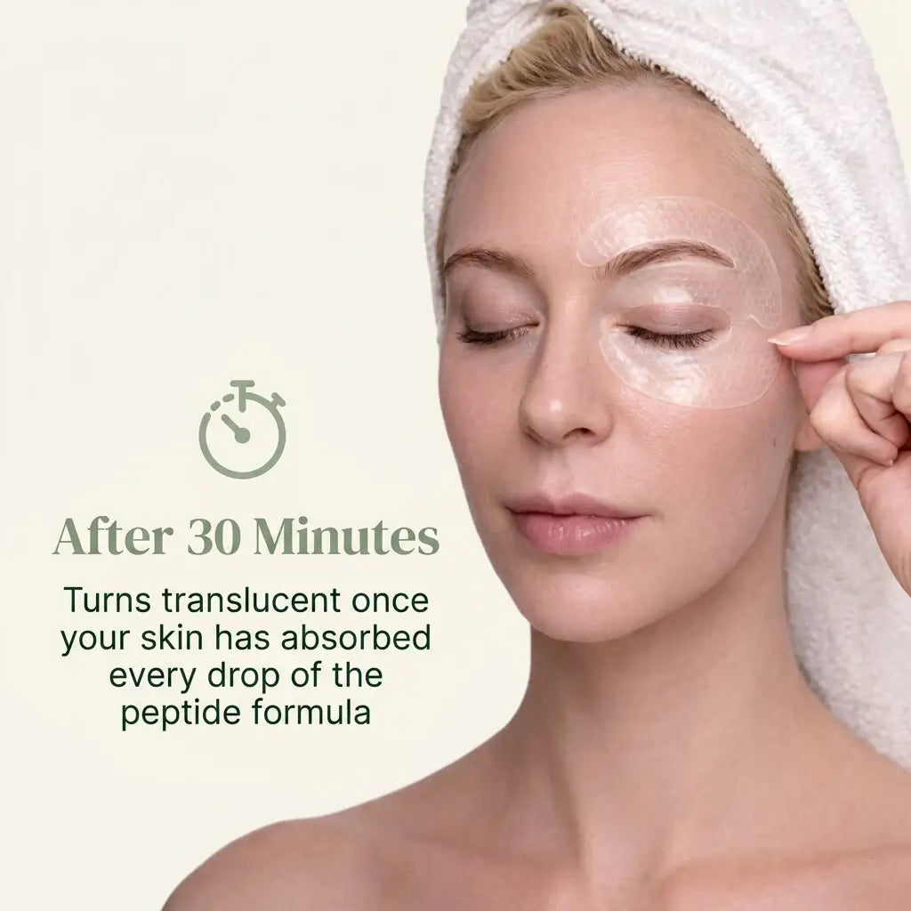 Peptide-Powered Deep Collagen Eye Mask