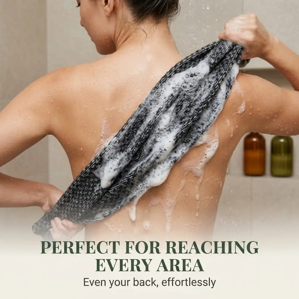 Kivora Exfoliating Shower Towel