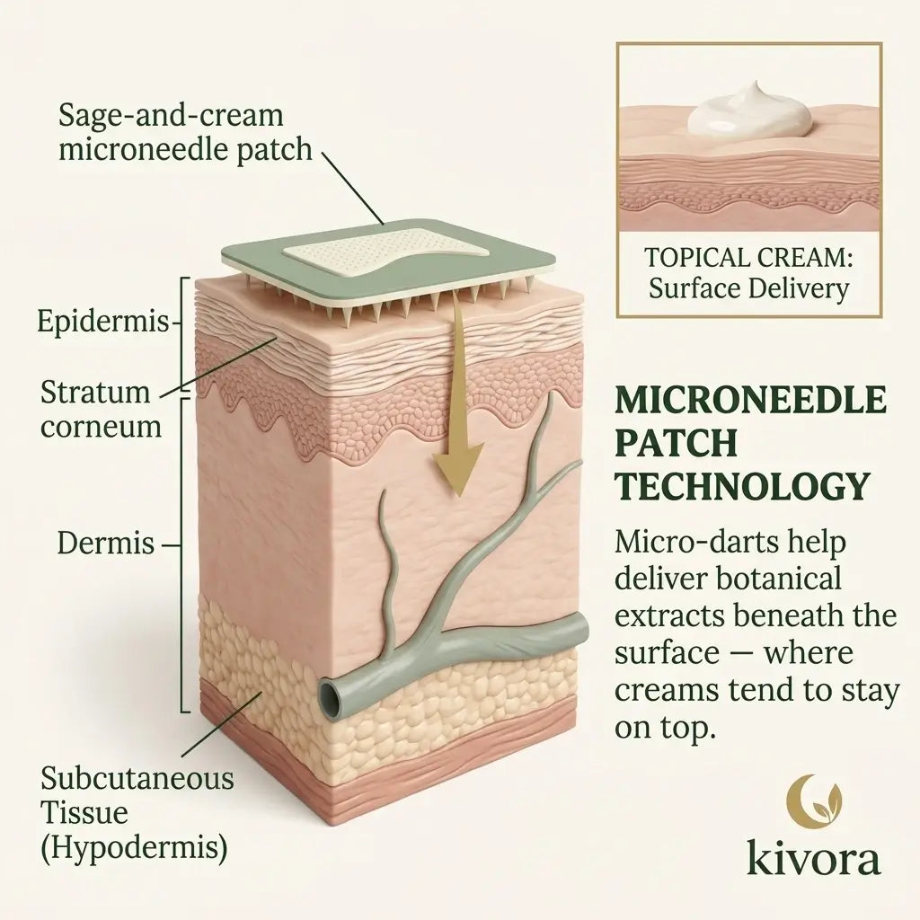 Kivora® VeinTarget Microneedle Patch