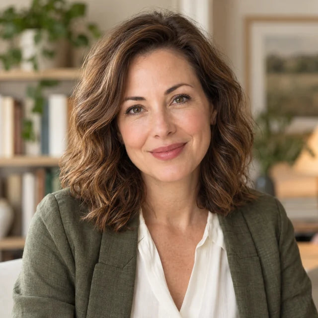 Portrait of Clara Bennett, fictional editorial persona