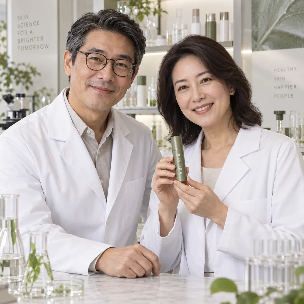 Skincare professionals with Kivora