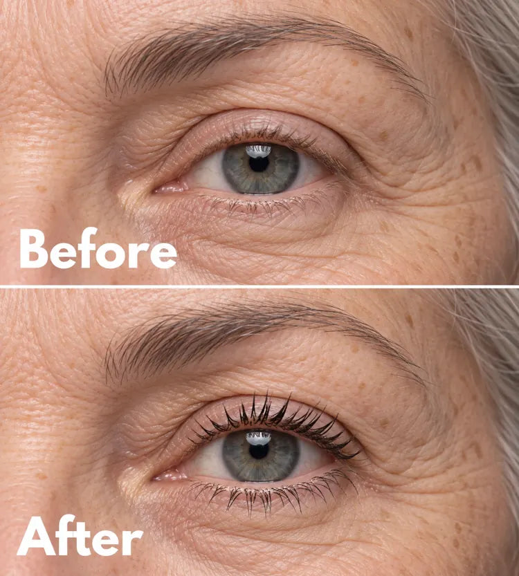 Mascara application comparison